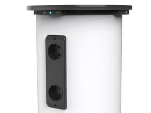 Mobile, wiederaufladbare USB-C-Powerbank für die Stromversorgung in einem agilen und flexiblen Klassenzimmer