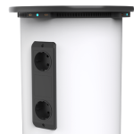 Mobiele oplaadbare USB-C powerbank om overal stroom te leveren in een flexibel klaslokaal