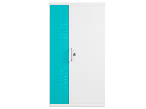 Mobile phone wall mounted cabinet for USB charging 40 phones