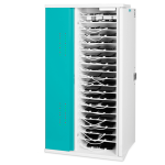 Phone charging cabinet for securely storing and charging 40 phones
