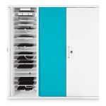 iPad Mini charging cabinet - slimline, wall mountable