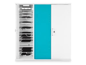 iPad Mini charging cabinet - slimline, wall mountable