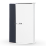 iPad wall mount charging cabinet with a digital code lock, integrated USB-C charging for 10 iPads with charge & presence status LED indicators